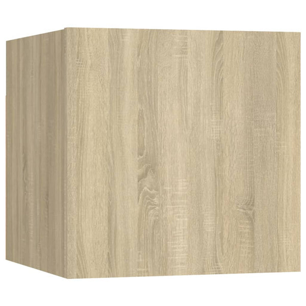 vidaXL 6-Piece TV Cabinet Set Sonoma Oak Engineered Wood
