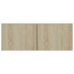 vidaXL TV Cabinets 3 pcs Sonoma Oak Engineered Wood