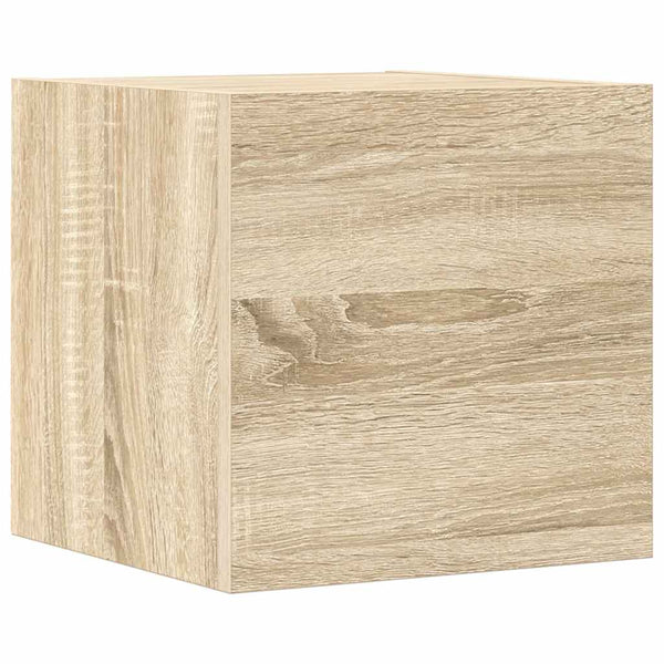 vidaXL 8-Piece TV Cabinet Set Sonoma Oak Engineered Wood