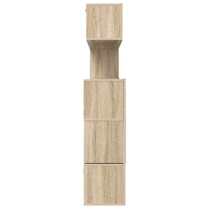 vidaXL 8-Piece TV Cabinet Set Sonoma Oak Engineered Wood