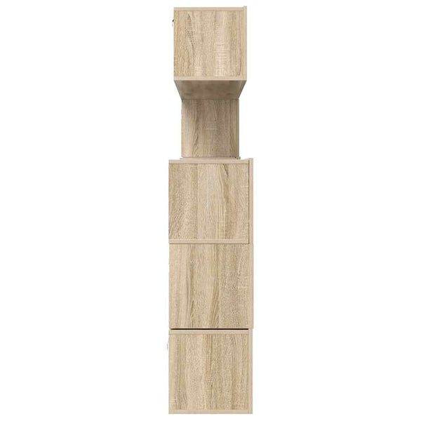 vidaXL 8-Piece TV Cabinet Set Sonoma Oak Engineered Wood