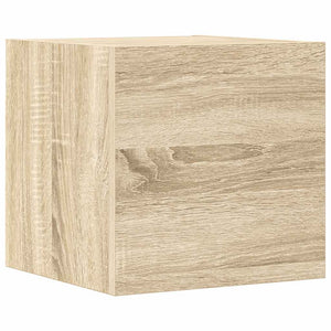 vidaXL 8-Piece TV Cabinet Set Sonoma Oak Engineered Wood