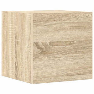 vidaXL 8-Piece TV Cabinet Set Sonoma Oak Engineered Wood