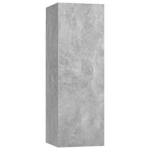 vidaXL 3-Piece TV Cabinet Set Concrete Grey Engineered Wood