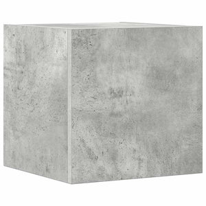 vidaXL 8-Piece TV Cabinet Set Concrete Grey Engineered Wood