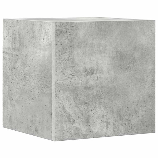 vidaXL 8-Piece TV Cabinet Set Concrete Grey Engineered Wood