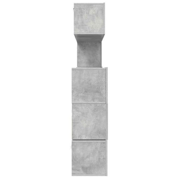 vidaXL 8-Piece TV Cabinet Set Concrete Grey Engineered Wood