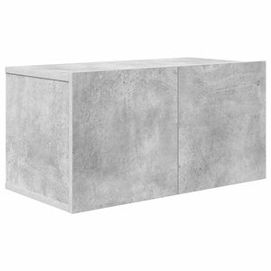 vidaXL 10-piece TV Cabinet Set Concrete Grey Engineered Wood