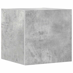 vidaXL 10-piece TV Cabinet Set Concrete Grey Engineered Wood