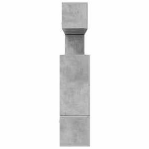vidaXL 10-piece TV Cabinet Set Concrete Grey Engineered Wood