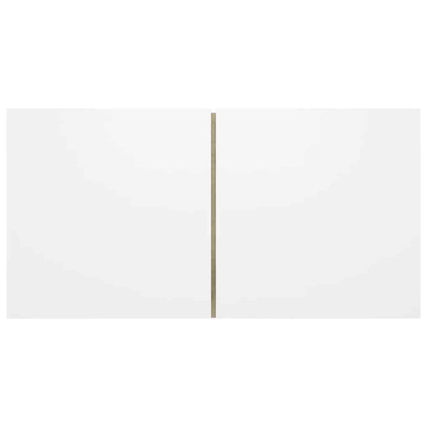 vidaXL 3-Piece TV Cabinet Set White Sonoma Oak Engineered Wood