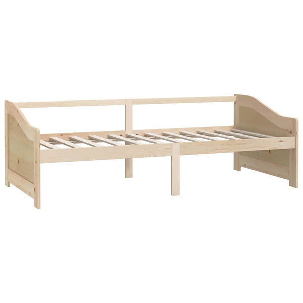 vidaXL Day Bed 3-Seater Solid Pine Wood 90x200 cm
