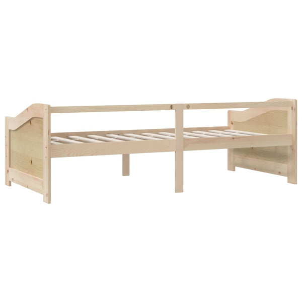 vidaXL Day Bed 3-Seater Solid Pine Wood 90x200 cm