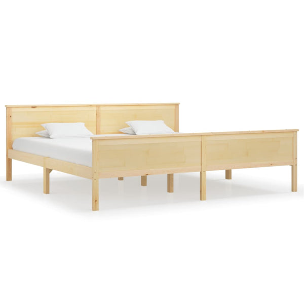 vidaXL Solid Pine Bed 200x200 cm