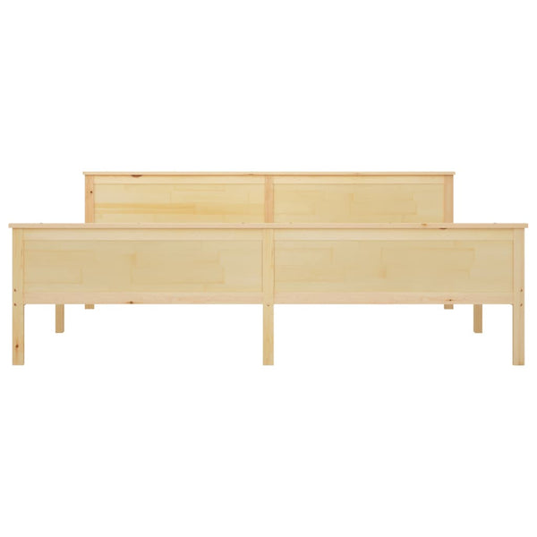 vidaXL Solid Pine Bed 200x200 cm