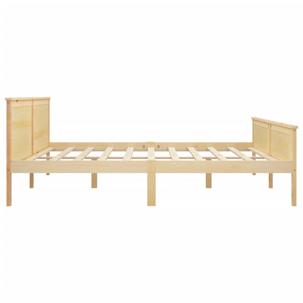vidaXL Solid Pine Bed 200x200 cm
