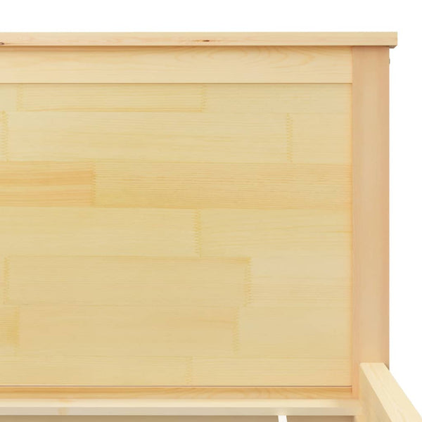 vidaXL Solid Pine Bed 200x200 cm