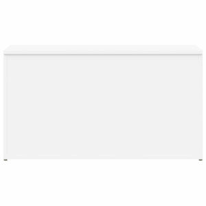 vidaXL Storage Trunk White 84x42x46 cm Engineered Wood