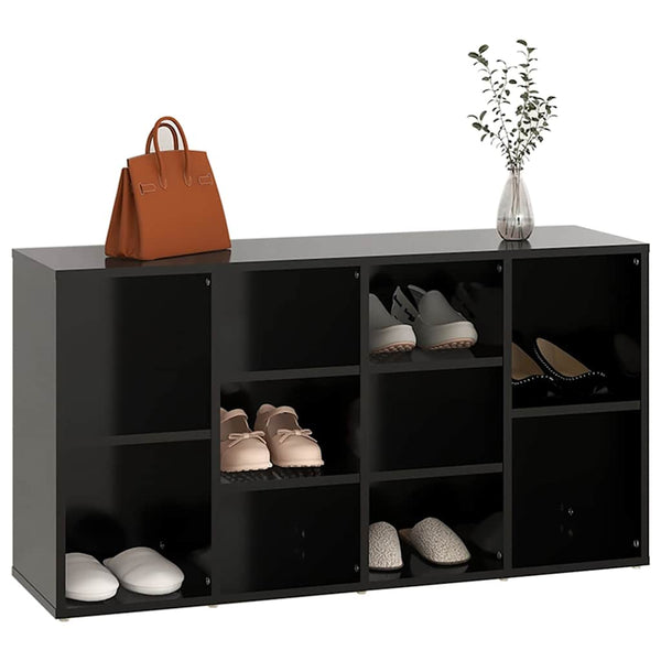 Schuhbank Schwarz 103 cm