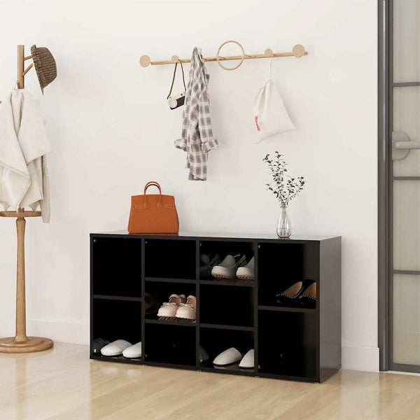 Schuhbank Schwarz 103 cm