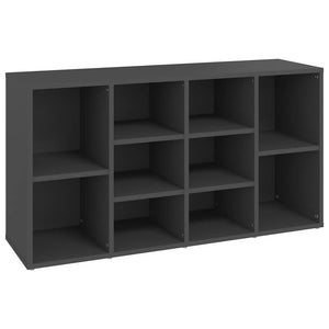 Graue Schuhbank 103 cm