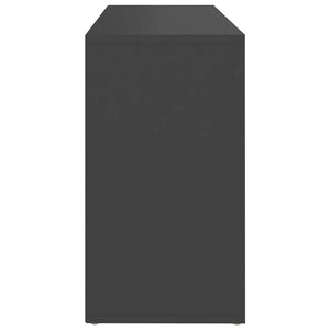 Graue Schuhbank 103 cm