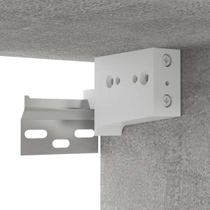 vidaXL TV Wall Cabinets 3 pcs Concrete Grey 60x30x30 cm