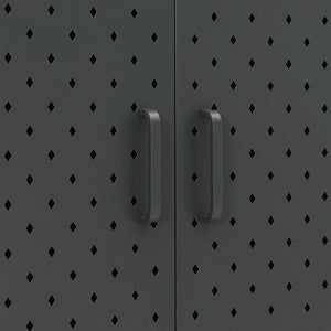 vidaXL Highboard Anthracite 80x35x100 cm Steel