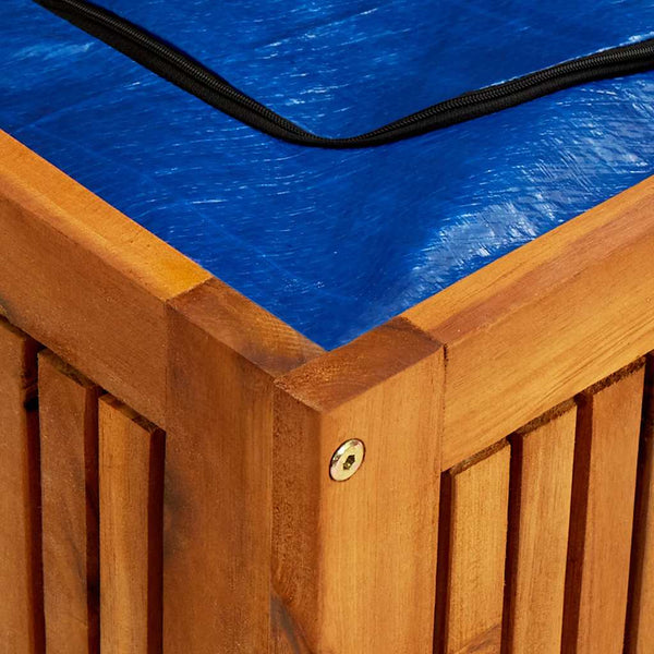 vidaXL Garden Storage Box 175x80x75 cm Solid Acacia Wood