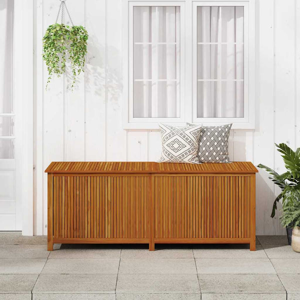 vidaXL Garden Storage Box 200x80x75 cm Solid Acacia Wood