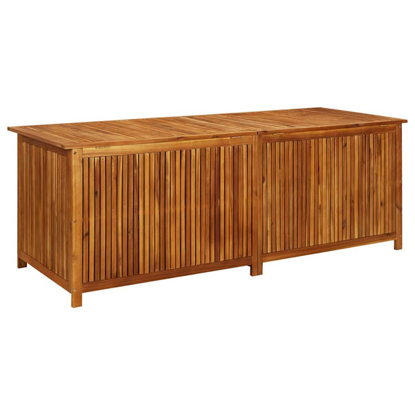 vidaXL Garden Storage Box 200x80x75 cm Solid Acacia Wood