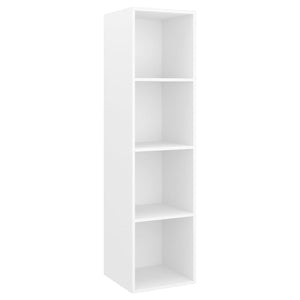 vidaXL 3-Piece TV Cabinet Set White Engineered Wood
