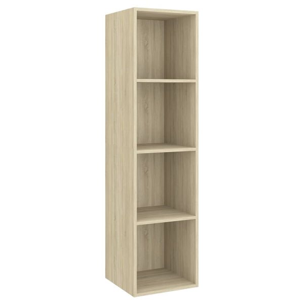 vidaXL 3-Piece TV Cabinet Set Sonoma Oak Engineered Wood
