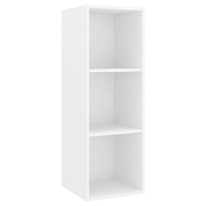 vidaXL 3-Piece TV Cabinet Set White Engineered Wood