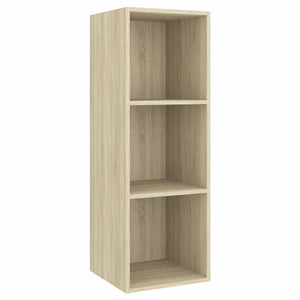 vidaXL 3-Piece TV Cabinet Set Sonoma Oak Engineered Wood
