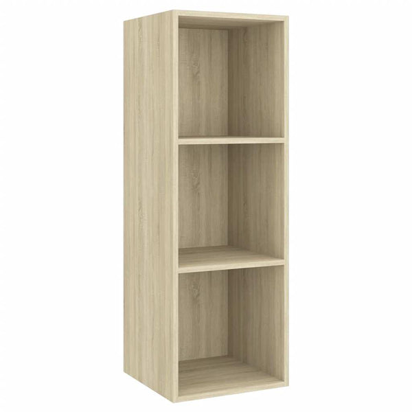 vidaXL 3-Piece TV Cabinet Set Sonoma Oak Engineered Wood