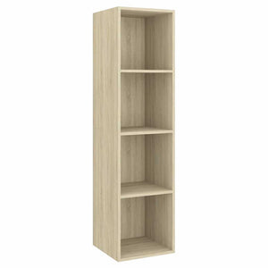 vidaXL 3-Piece TV Cabinet Set Sonoma Oak Engineered Wood
