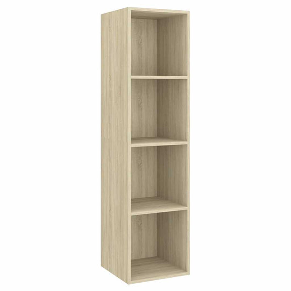 vidaXL 3-Piece TV Cabinet Set Sonoma Oak Engineered Wood