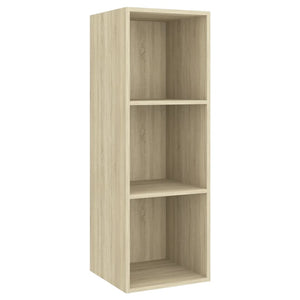 vidaXL 2-Piece TV Cabinet Set Sonoma Oak Engineered Wood