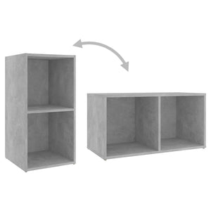 vidaXL 3-Piece TV Cabinet Set Concrete Grey Engineered Wood
