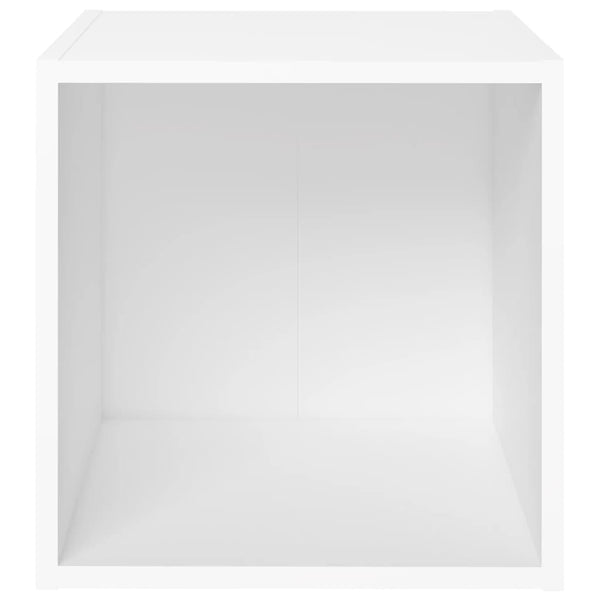 vidaXL 3-Piece TV Cabinet Set White Engineered Wood
