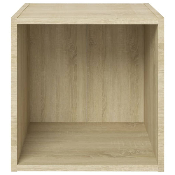 vidaXL 3-Piece TV Cabinet Set Sonoma Oak Engineered Wood
