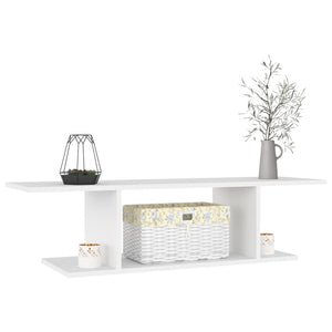 vidaXL TV Wall Cabinet White 103x30x26.5 cm