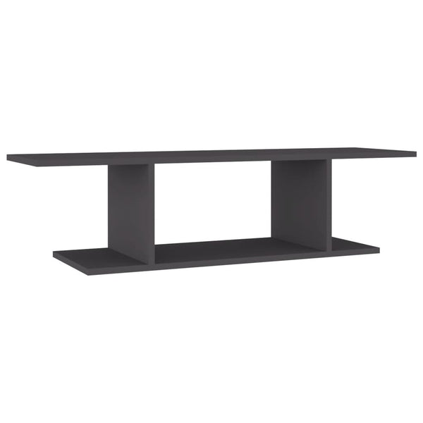 vidaXL TV Wall Cabinet Grey 103x30x26.5 cm
