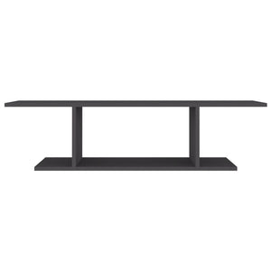 vidaXL TV Wall Cabinet Grey 103x30x26.5 cm