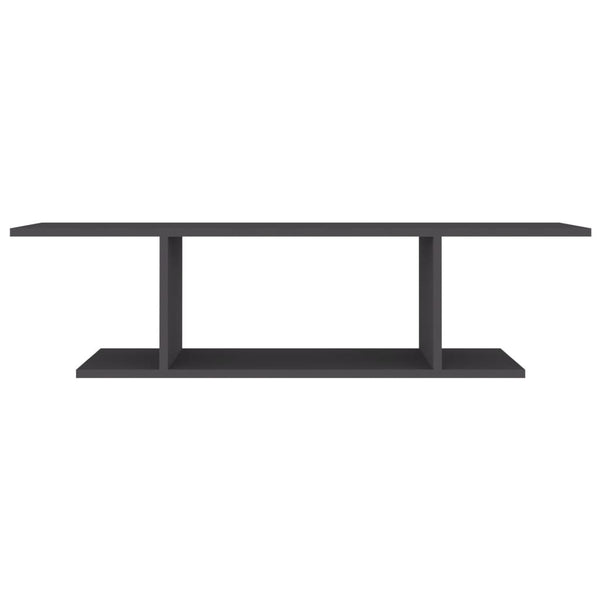 vidaXL TV Wall Cabinet Grey 103x30x26.5 cm