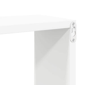 vidaXL Cube Shelves 2 pcs White 30x15x30 cm
