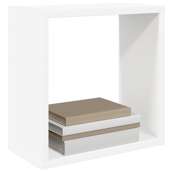 vidaXL Cube Storage Units 4 pcs. White 30x15x30 cm