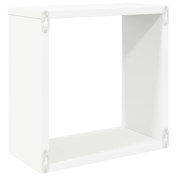 vidaXL Cube Storage Units 4 pcs. White 30x15x30 cm