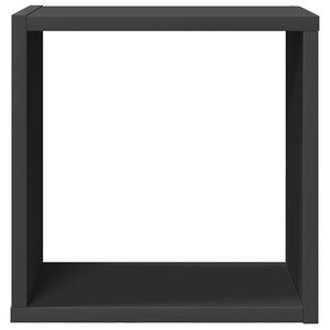 vidaXL Cube Shelves 6 pcs. Grey 30x15x30 cm